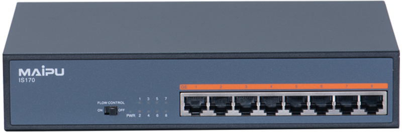 Switch Maipu IS170-8TF-AC 8-Ports Unmanaged Chính Hãng Giá Tốt